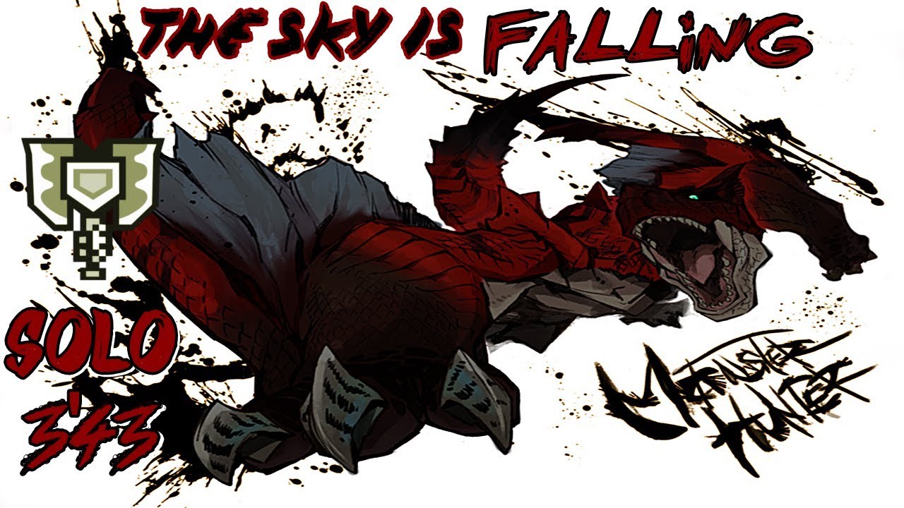 ┌MH4U┘ G3★ - The Sky is Falling || Molten Tigrex - 3'43 [Charge Blade]