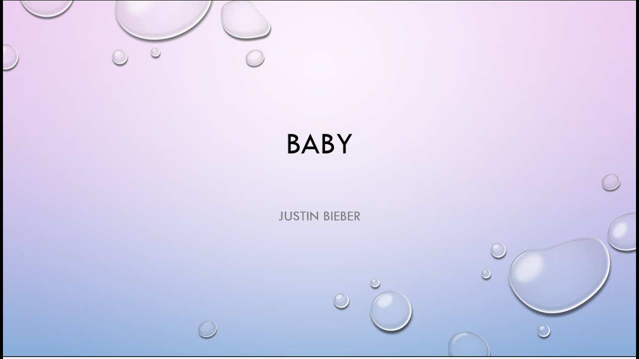 Justin Bieber Baby 中英歌詞