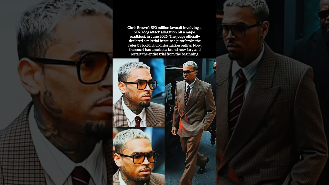 Chris Brown $90M Lawsuit RUINED?! 🤯#chrisbrown #shorts