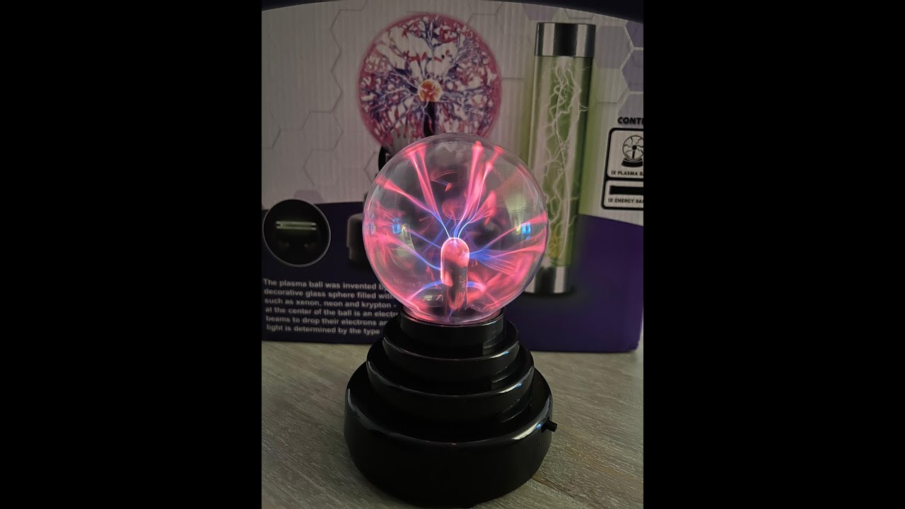 TESLA BALL /PLASMA BALL AND ENERGY BAR