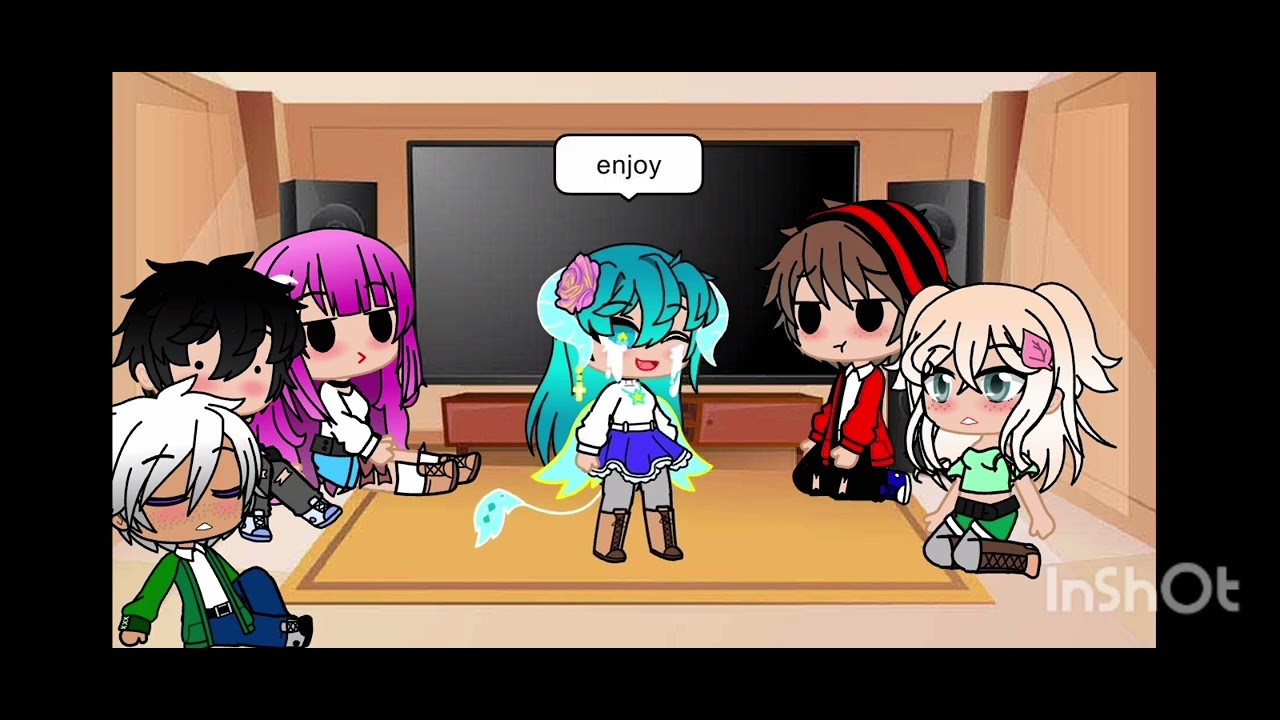 minecraft roomies react to @Cherry_Yuh8D videos
