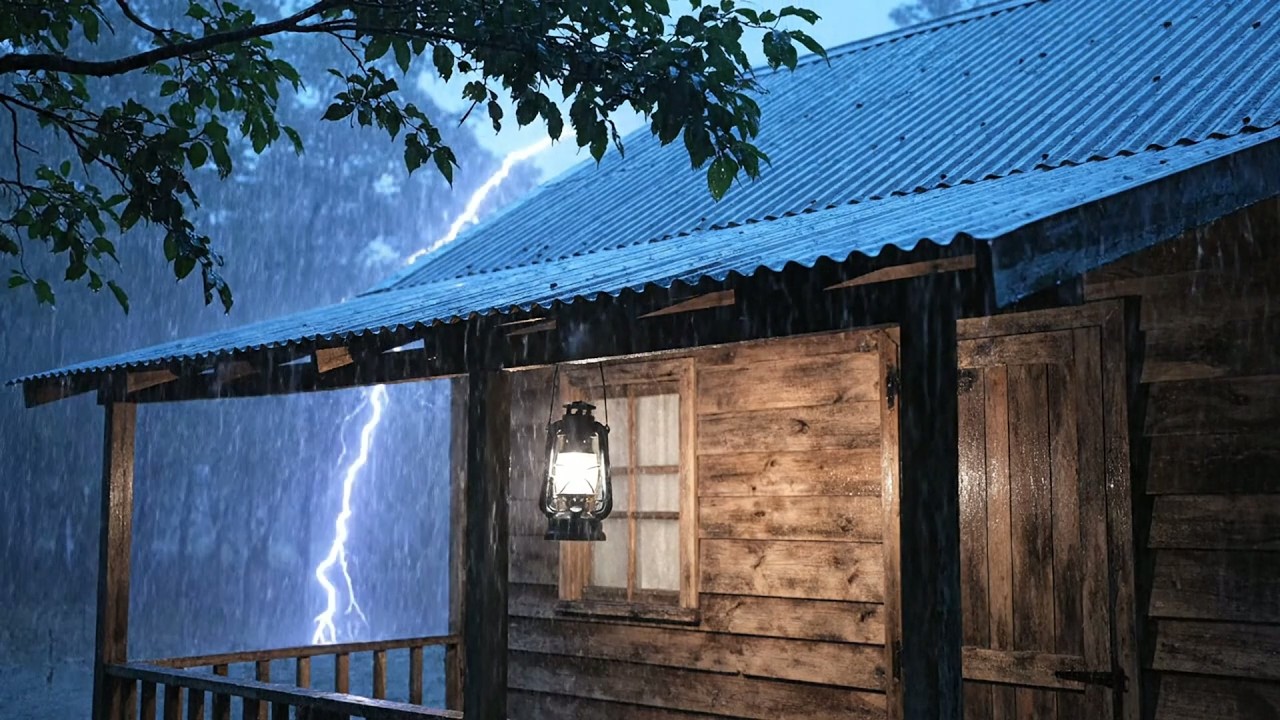 No Ads Rain Sounds for Sleeping – Rainy Night ASMR for Calm, Relaxation & Sleep