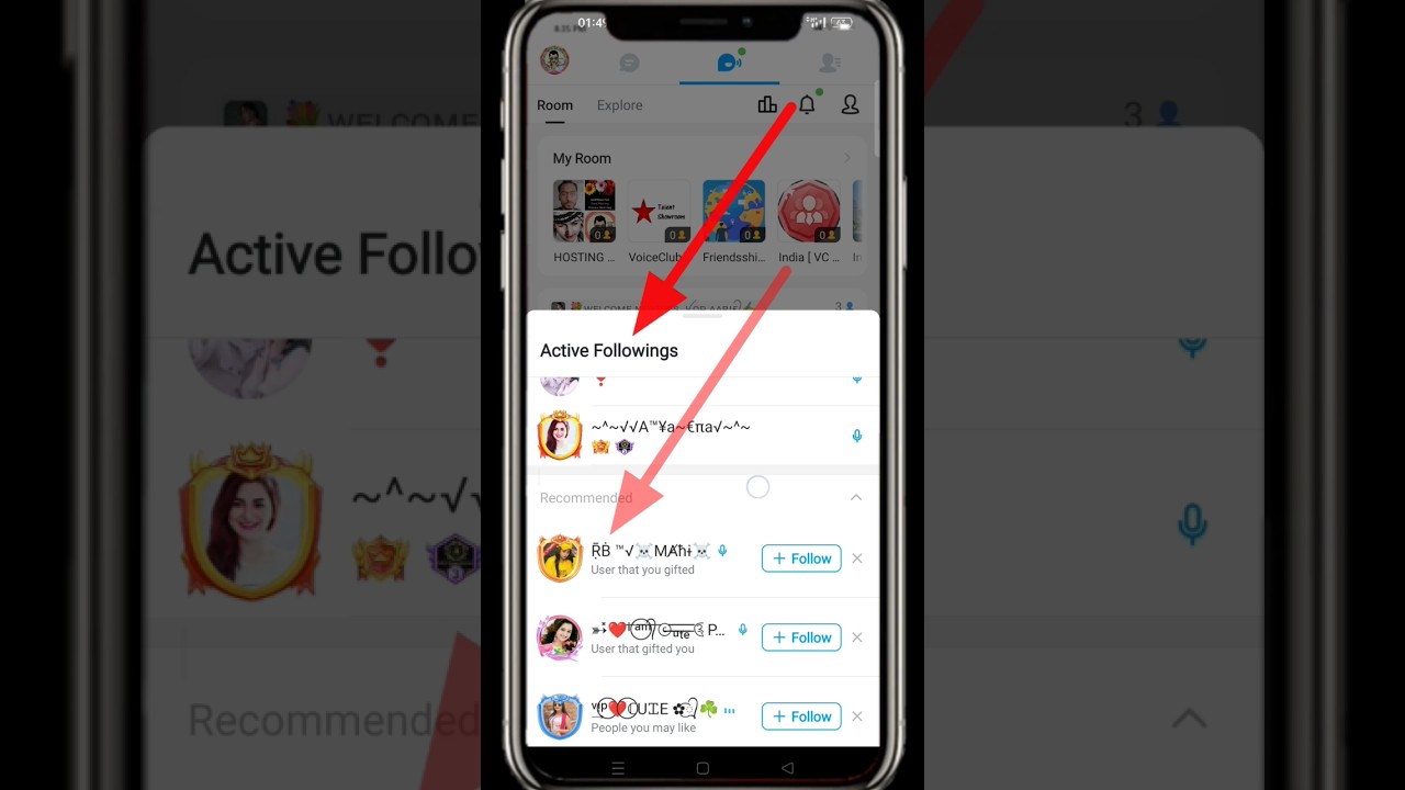 How to go to your following or your Remended friend's broad?  1 click || 2023 Imo Video #imo