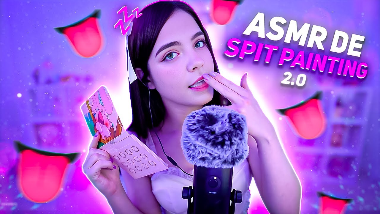 ASMR DE SPIT PAINTING 2.0 👅 | Staryuuki