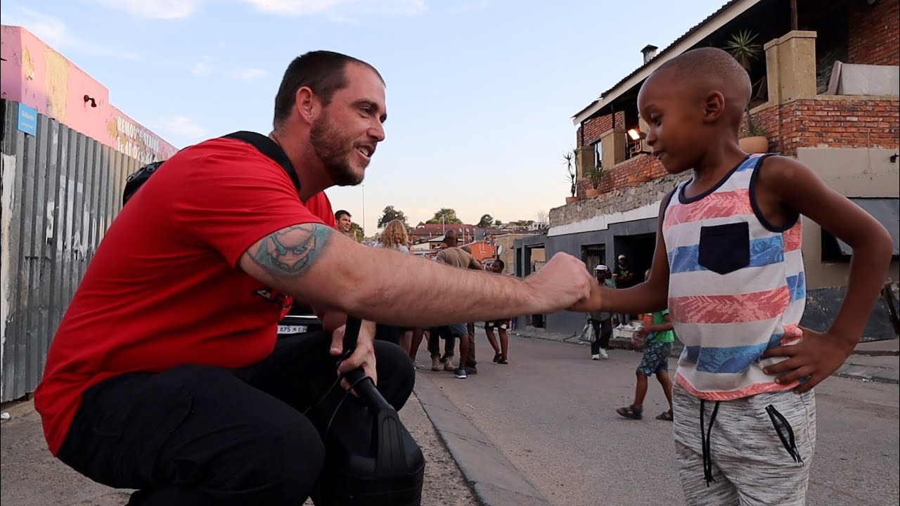 Love and Christ Jesus in a crime-crippled dangerous area of Johannesburg, South Africa