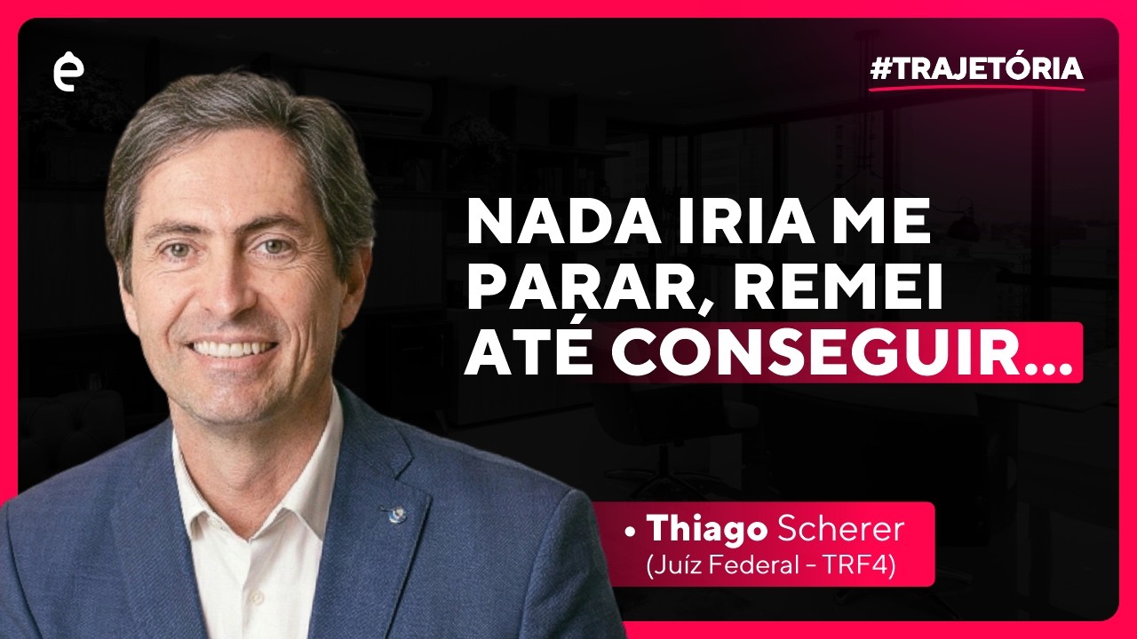 Juiz Federal: nada iria me parar, remei até conseguir... - JM Entrevista Tiago Scherer