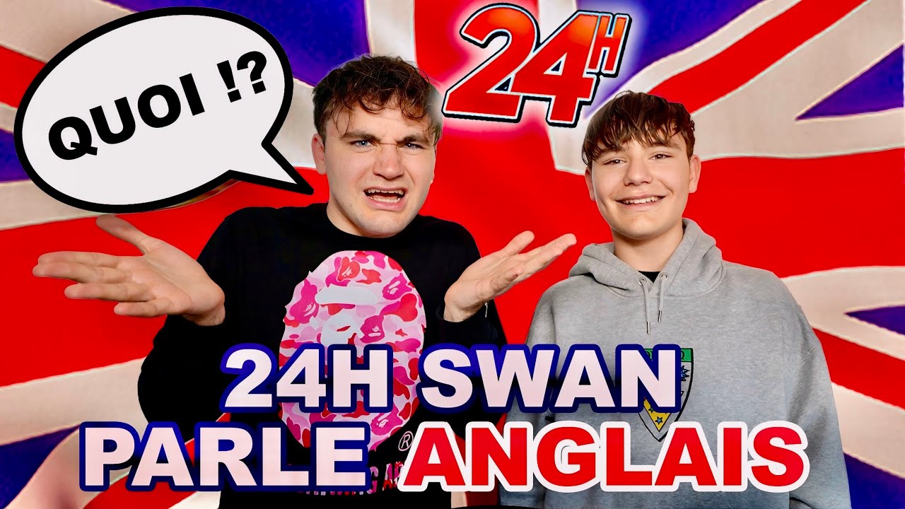 SWAN PARLE ANGLAIS PENDANT 24H !