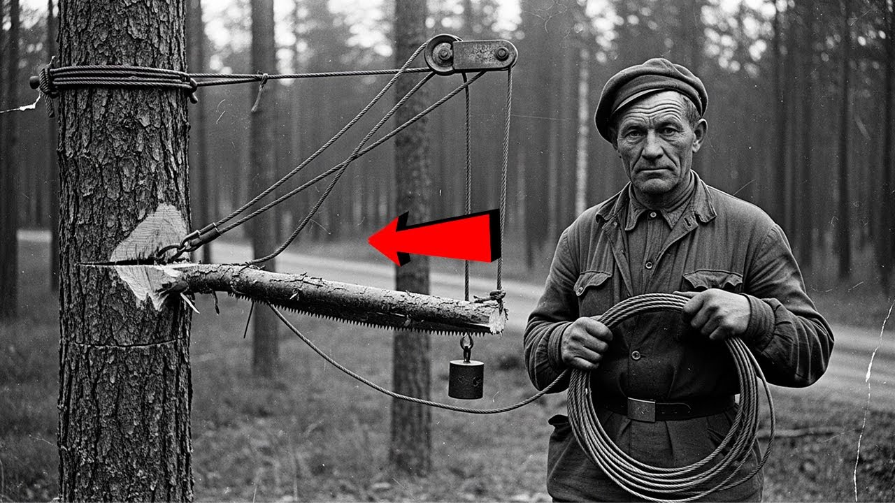 Его «безумная» ловушка работала 7 месяцев непрерывно - уничтожила 42 немецких машины без стрельбы
