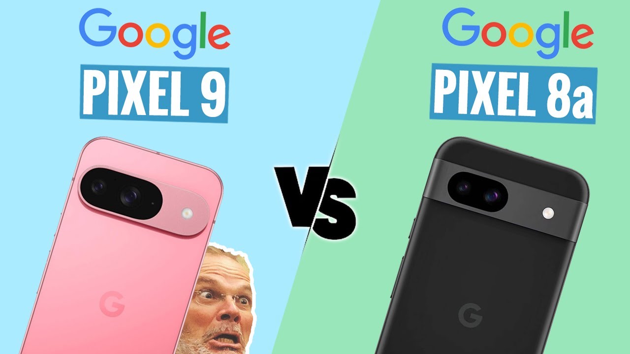 Google Pixel 9 vs. Google Pixel 8a | Vergleich (deutsch)