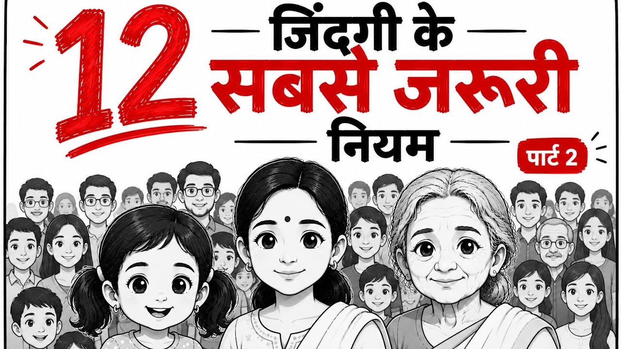 पूरी ज़िंदगी के लिए 12 नियम ही काफी हैं||12 RULES ARE SUFFICIENT FOR A LIFETIME” part -2