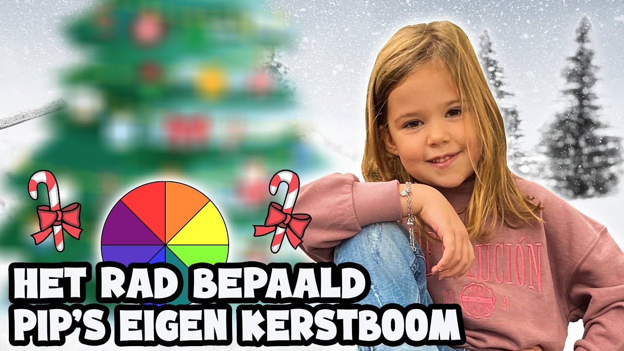 PIP GAAT HAAR EIGEN KERSTBOOM VERSIEREN !!