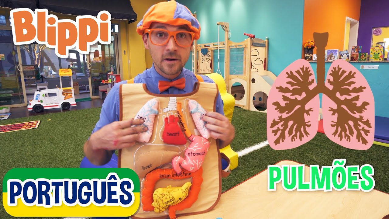 Blippi Visita um Parque Coberto (Whizz) | +Vídeos Educativos para Crianças | As Aventuras de Blippi
