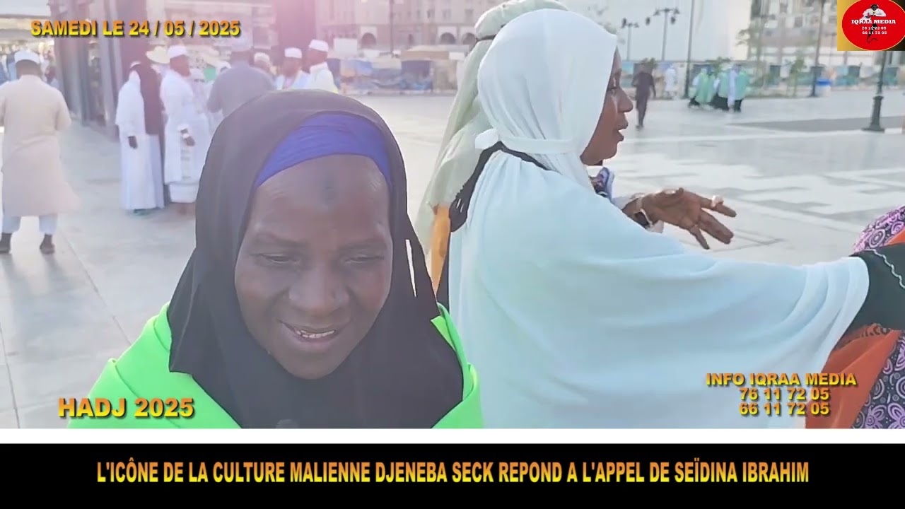 L'icône de la culture malienne Djénèba SECK, répond à l'appel de Séïdina Ibrahim.