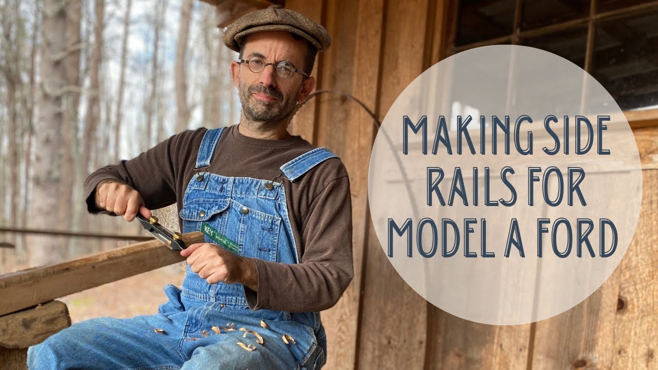 SIDE RAILS: Top Wood Replacement for Ford Model A