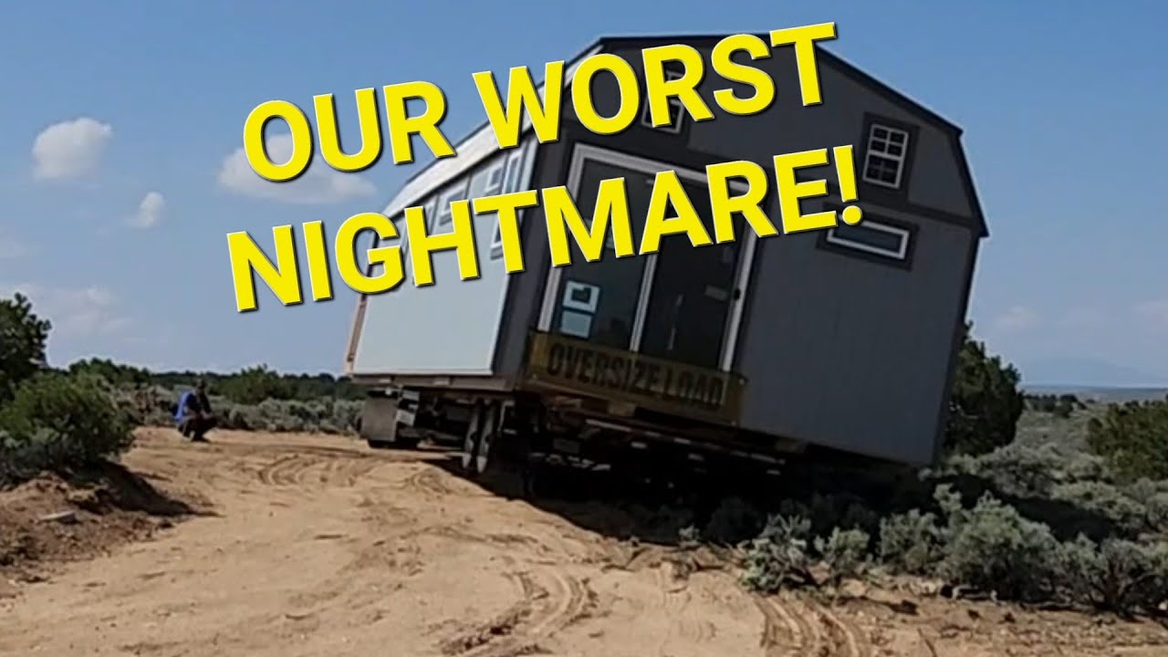 14X44 Shed Delivery // This is a Huge Disappointment!!!