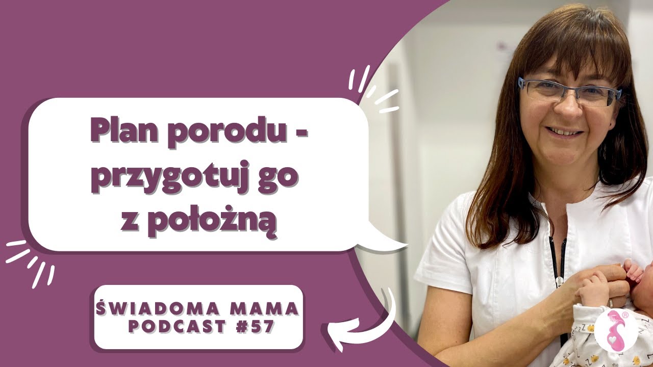 Plan porodu - przygotuj go z położną || Agnieszka Małolepszy x Świadoma Mama Podcast #57