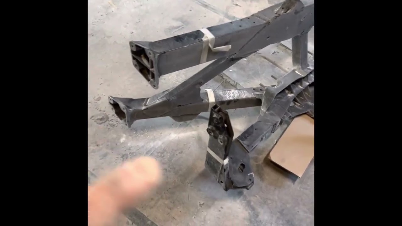 Aventador rear frame repair