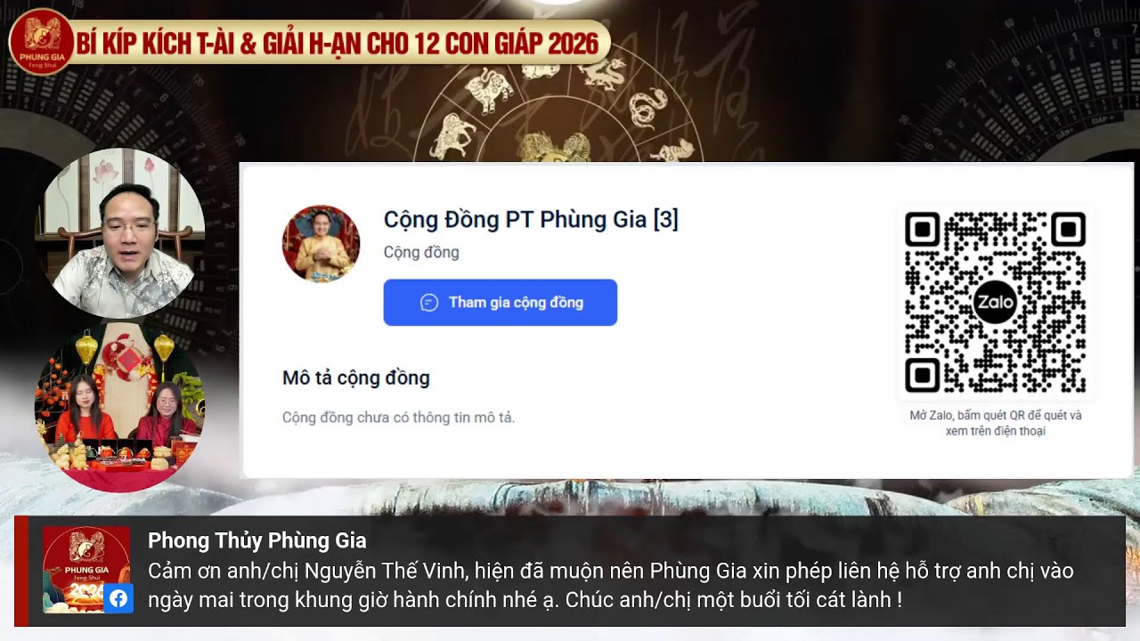 BÍ KÍP KÍCH T-ÀI & GIẢI H-ẠN CHO 12 CON GIÁP 2026