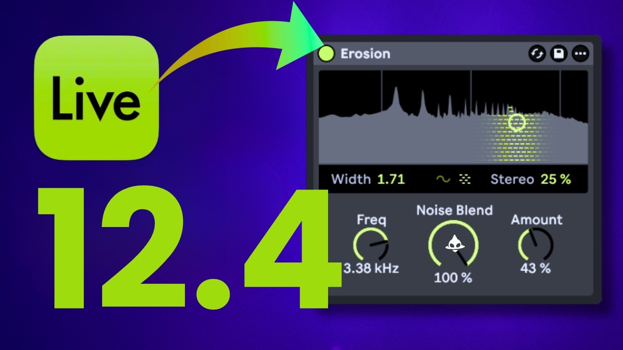Ableton Live 12.4 novedades de la nueva actualización.