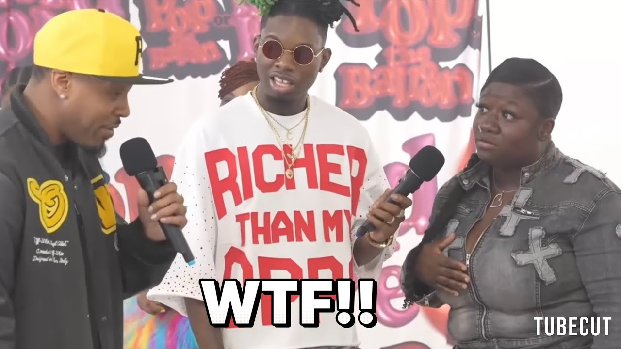 BLACK WOMEN SMACKS MAN AND THINGS GOES LEFT QUICK 😱 ( BALLON POP DATING) 