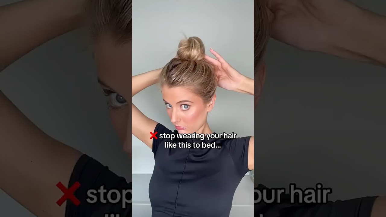 How to protect your hair while you sleep 😴