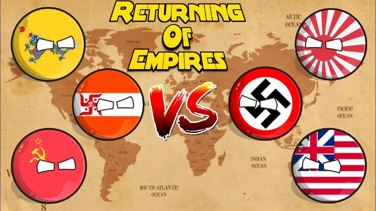 [Returning Of Empires] ⚔️😈|| World Provinces#geography #countryballs