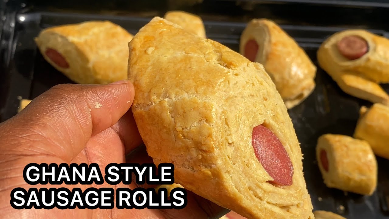 HOW TO MAKE THE BEST SAUSAGE ROLLS RECIPE// FLAKY AND DELICIOUS SNACK 