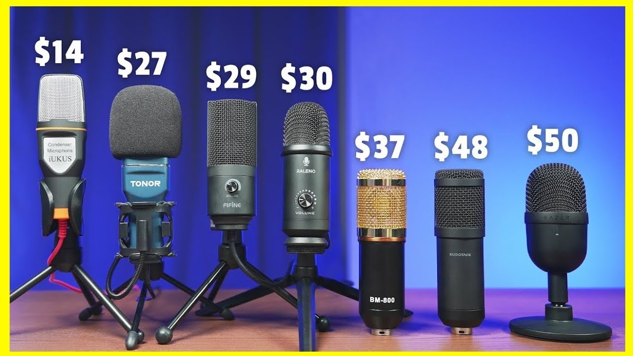 ✅&iexcl;LO MEJOR!Los 5 Mejores Microfonos Para Home Studio /Microfonos de Condensador Calidad Precio 2025