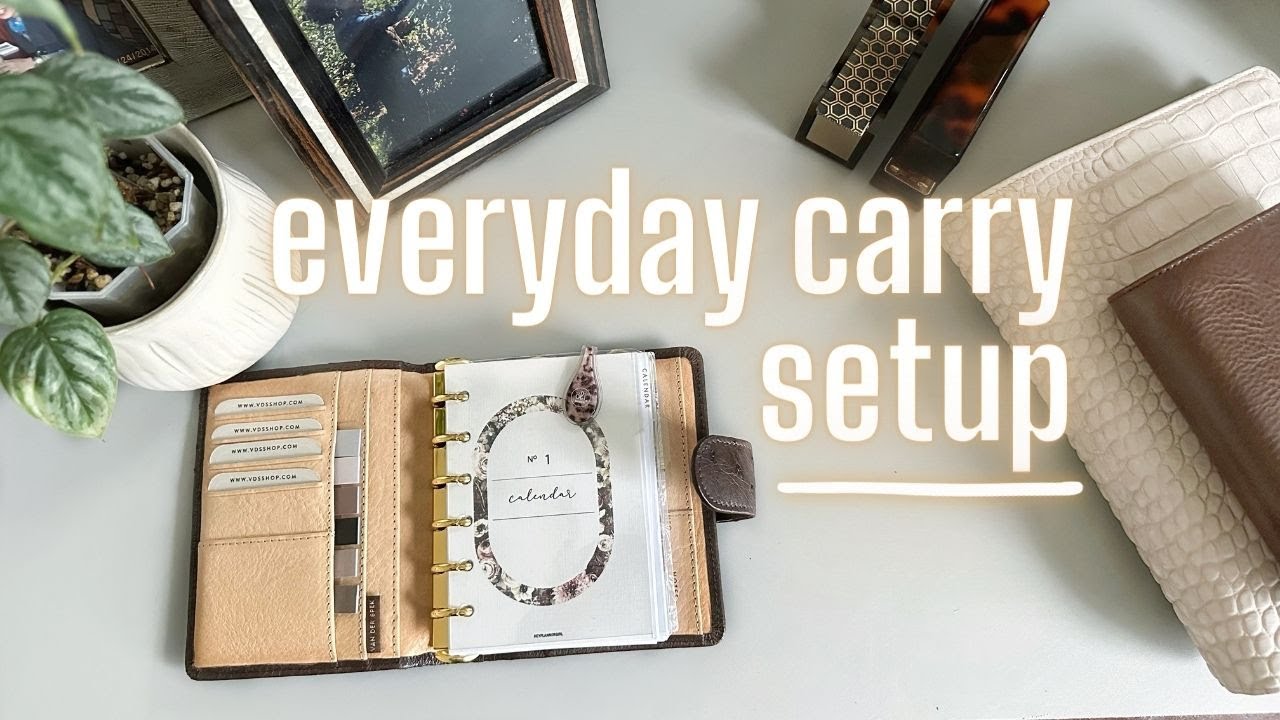 EDC Planner Setup | Pocket Plus Rings | Martin-Made TV