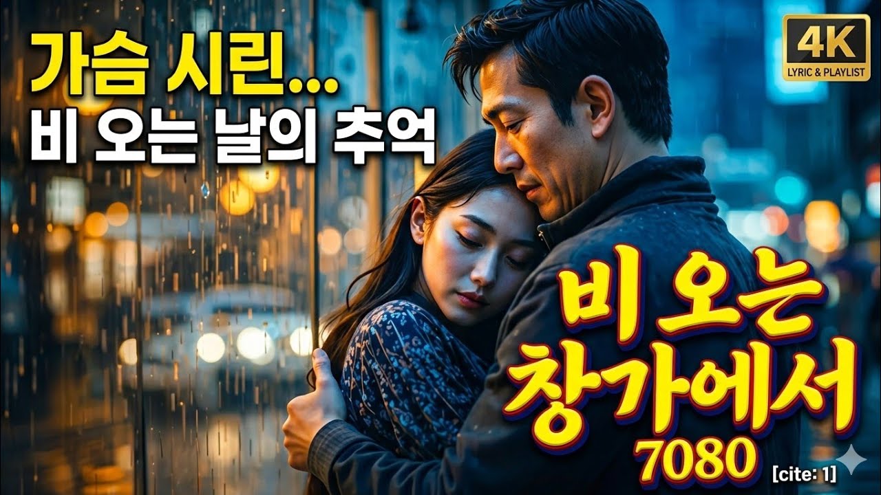 비 오는 창가에서 7080