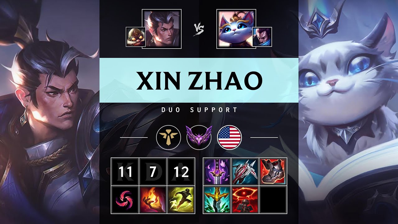 Xin Zhao Support vs Yuumi - NA Master Patch 25.17