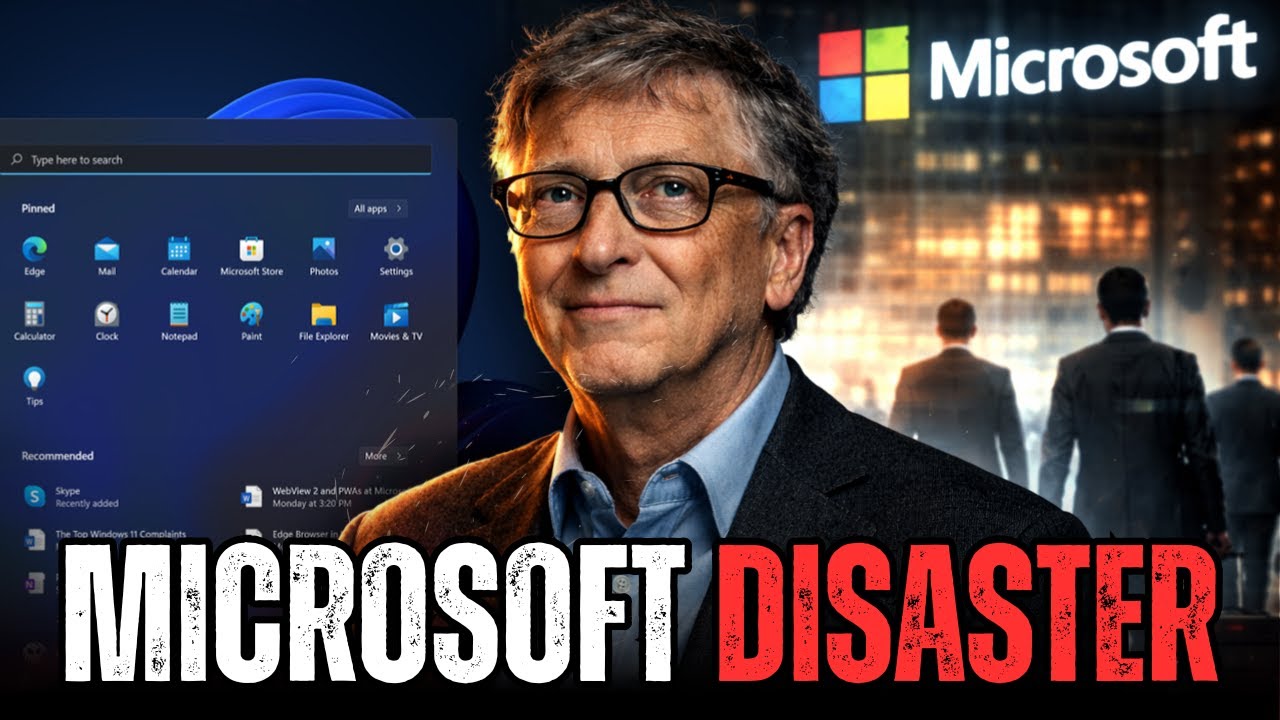 Bill Gates PANICS as Users ABANDON Windows 11