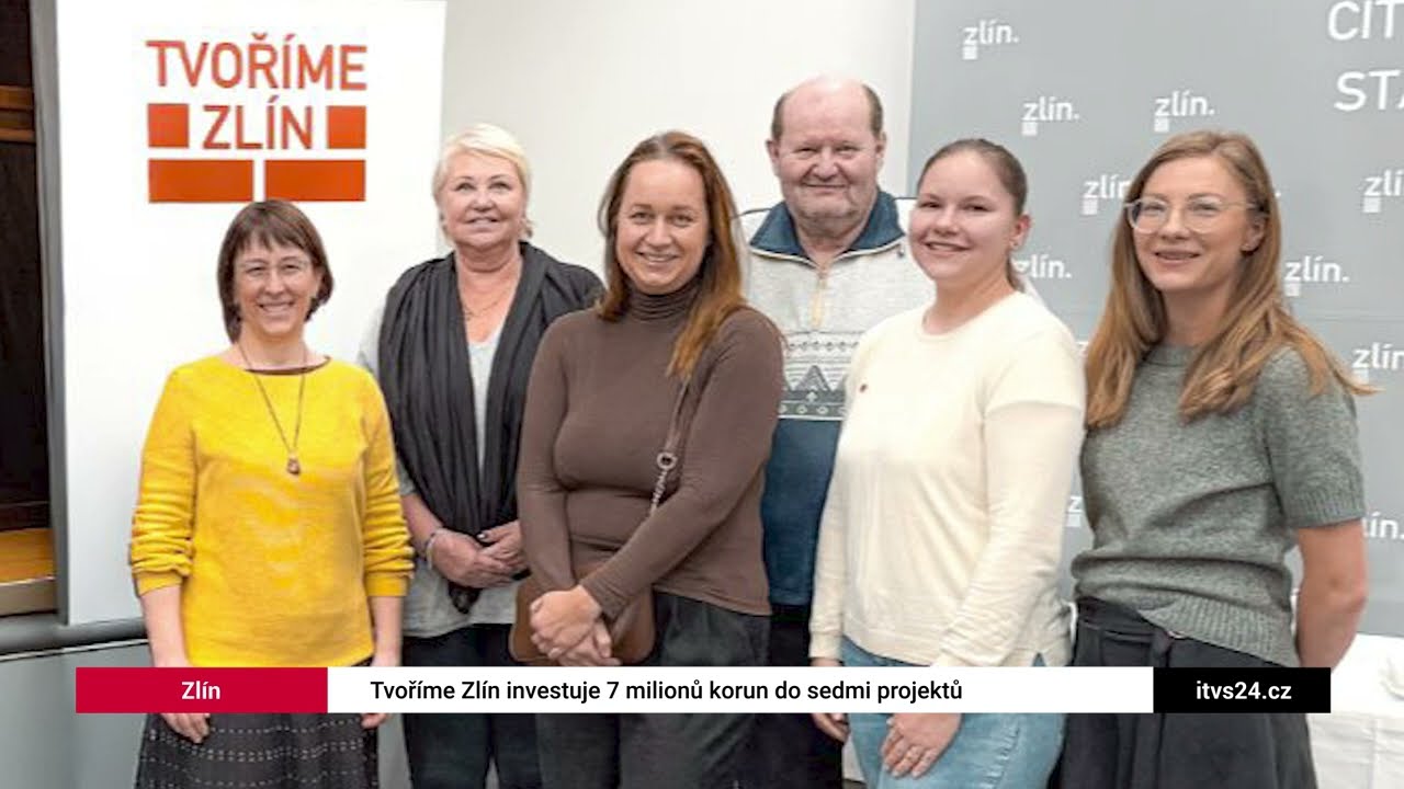 TVOŘÍME ZLÍN 2025: ZNÁME VÍTĚZNÉ PROJEKTY