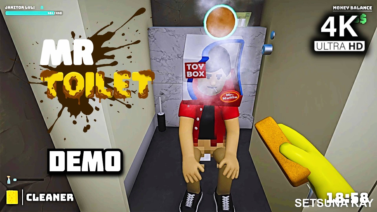 Mr Toilet Demo EN Longplay +Reshade