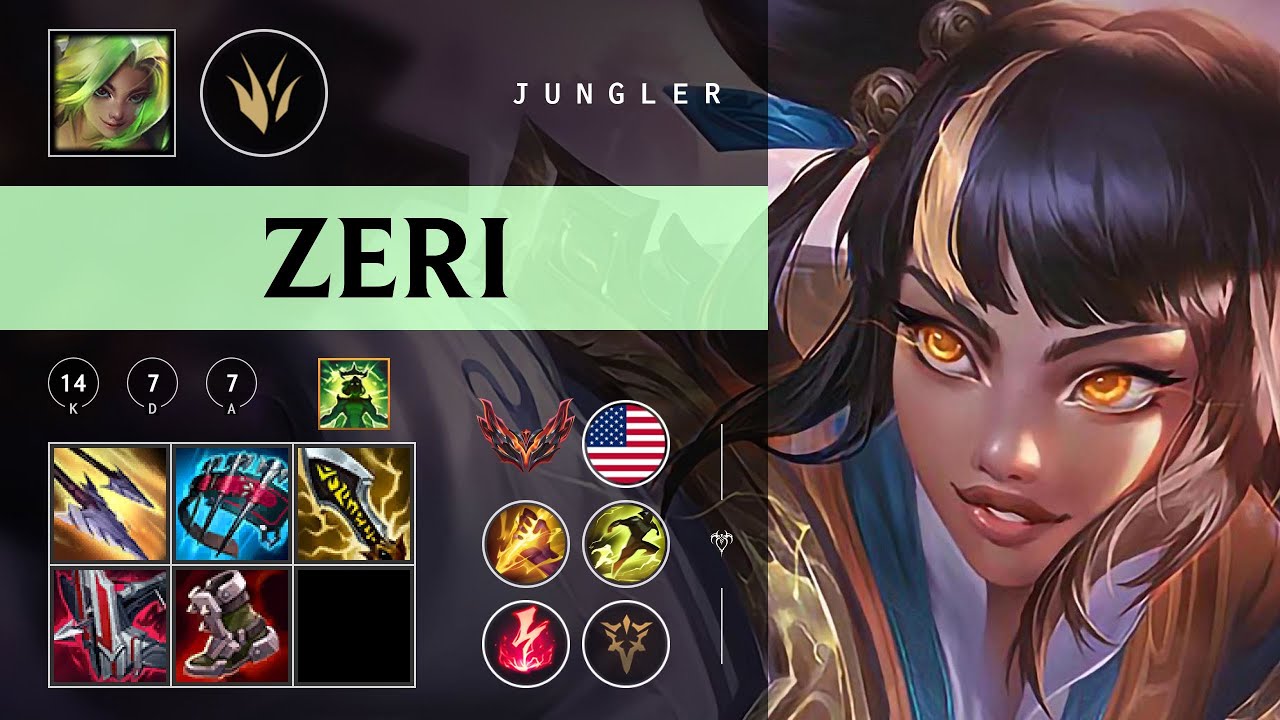 Zeri Jungle vs Jayce - NA Grandmaster Patch 26.02