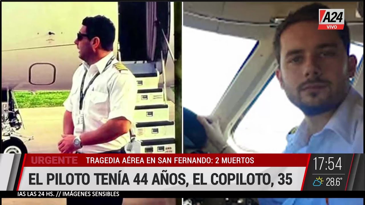🚨 ¿QUIÉNES ERAN EL PILOTO Y EL COPILOTO QUE MURIERON EN EL ACCIDENTE DE AVIÓN EN SAN FERNANDO?