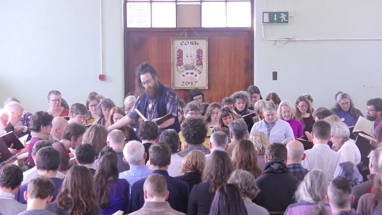 138t Adoration  - The Seventh Ireland Sacred Harp Convention, 2017 (Saturday) HD