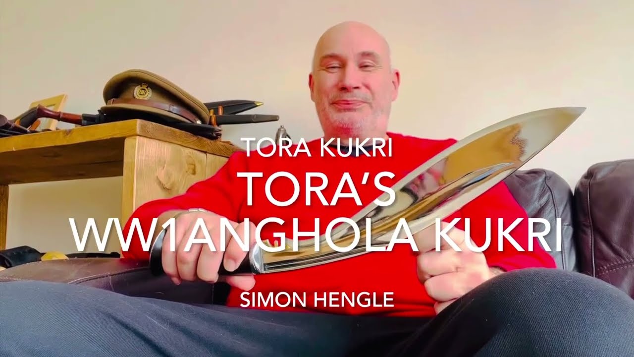Tora&rsquo;s WW1 Angkhola Kukri: the original was picked up in Mesopotamia 11th Gurkhas