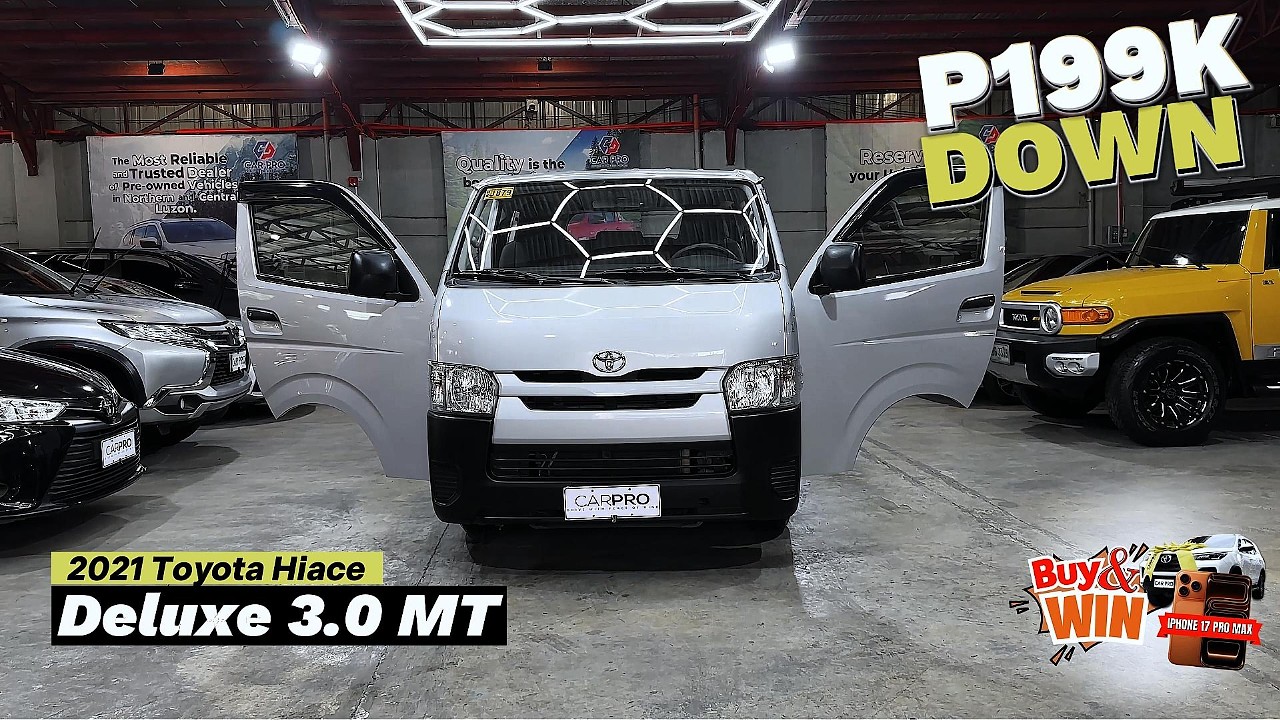 2021 Toyota Hiace Commuter 3.0 MT