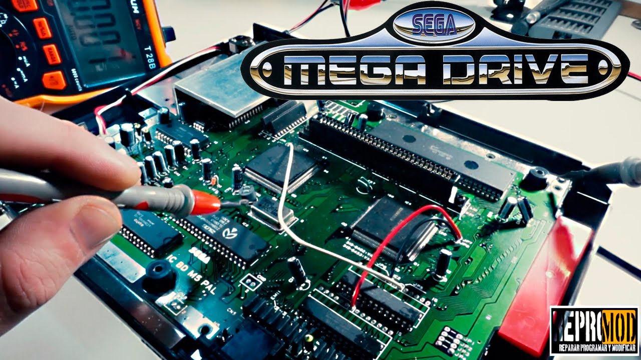 ¡SEGA MEGADRIVE PARA REPARAR! ESTO ES LO QUE MÁS FALLA.