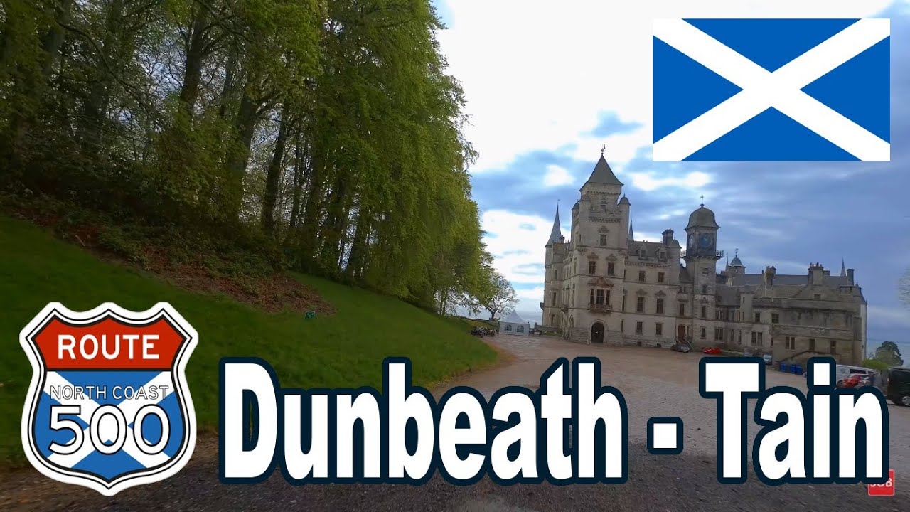 Scotland : driving NC500 : Dunbeath to Tain