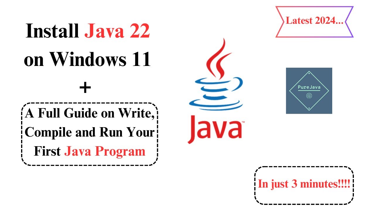 Install JDK 22 on Windows 11 & Run Java Code Using Notepad++ | Quick Guide in 3 Minutes
