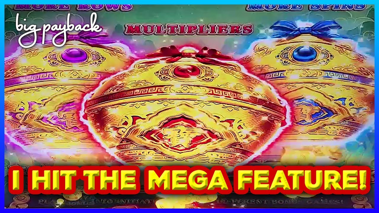 the BIG BET &rarr; TRIPLE MEGA FEATURE! Emperor's Throne Slots! Downtown Grand Las Vegas!