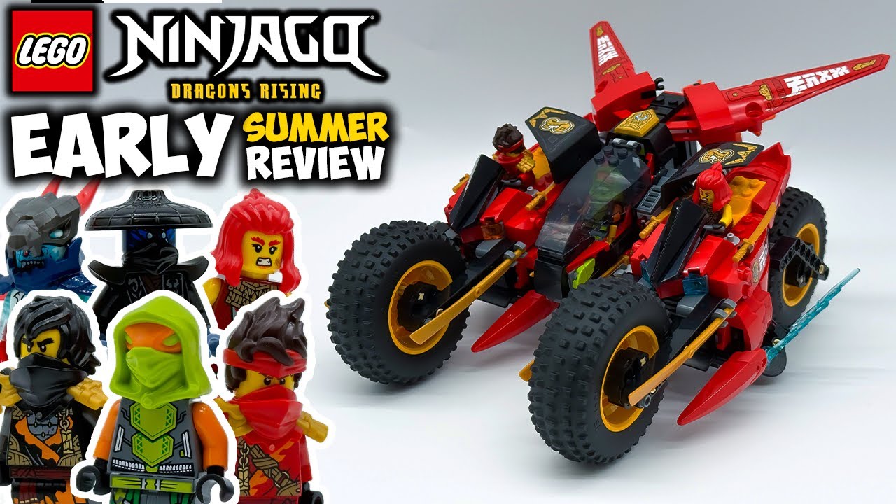 Ninja Combat Vehicle EARLY Summer 2025 Review! Ninjago Dragons Rising Set 71844