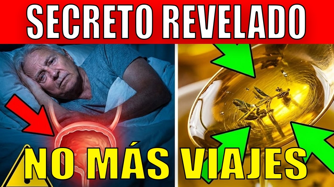 ¿Orinas mucho de noche? Descubre el SECRETO del aceite de oliva