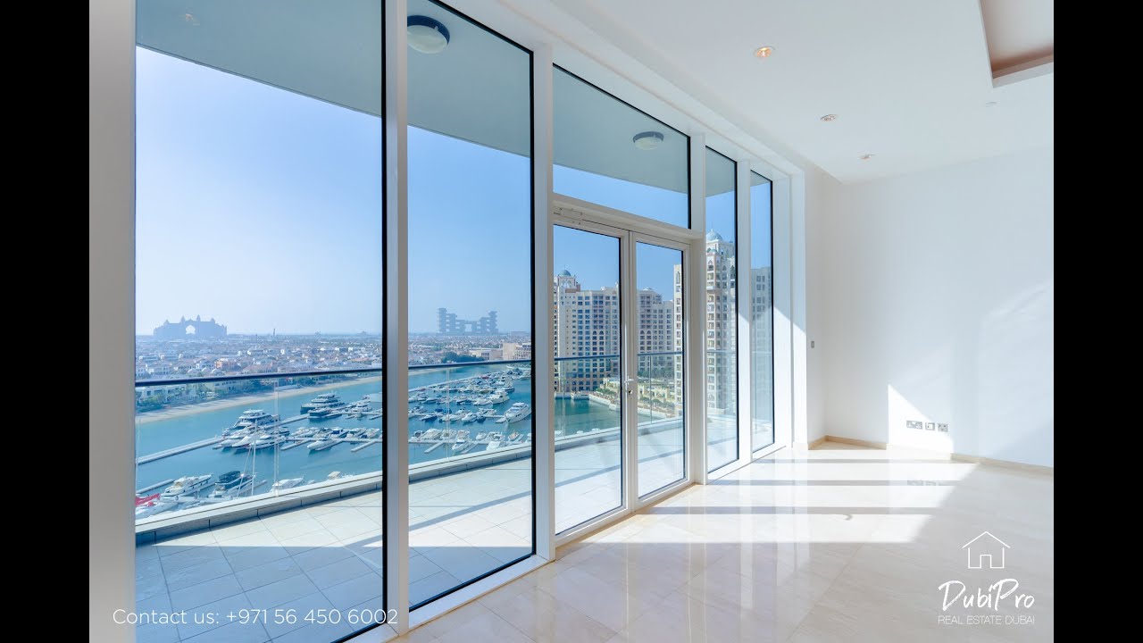 Inside a WATERFRONT 3-Bedroom in the Luxurious Palm Jumeirah