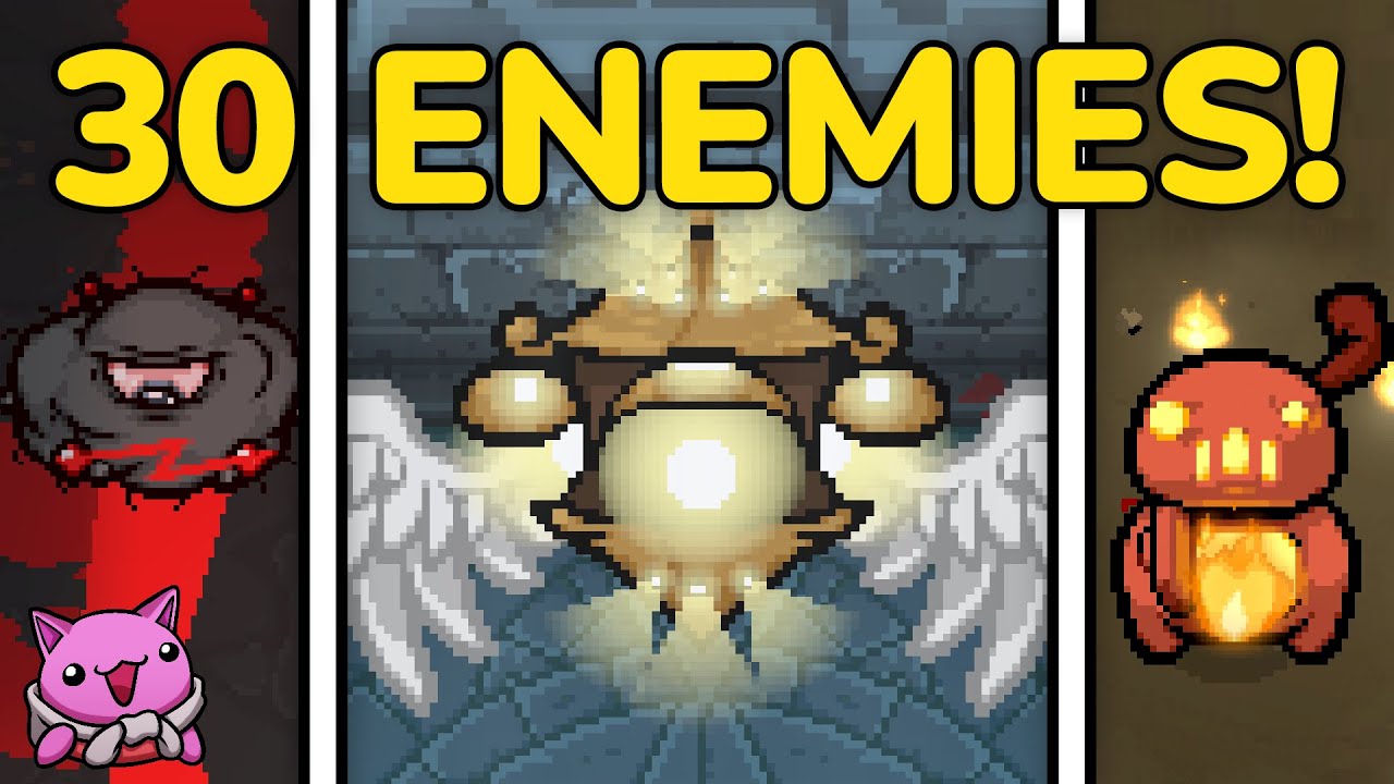 These 30 enemies are insanely creative! (Crabby's Cretins Mod)
