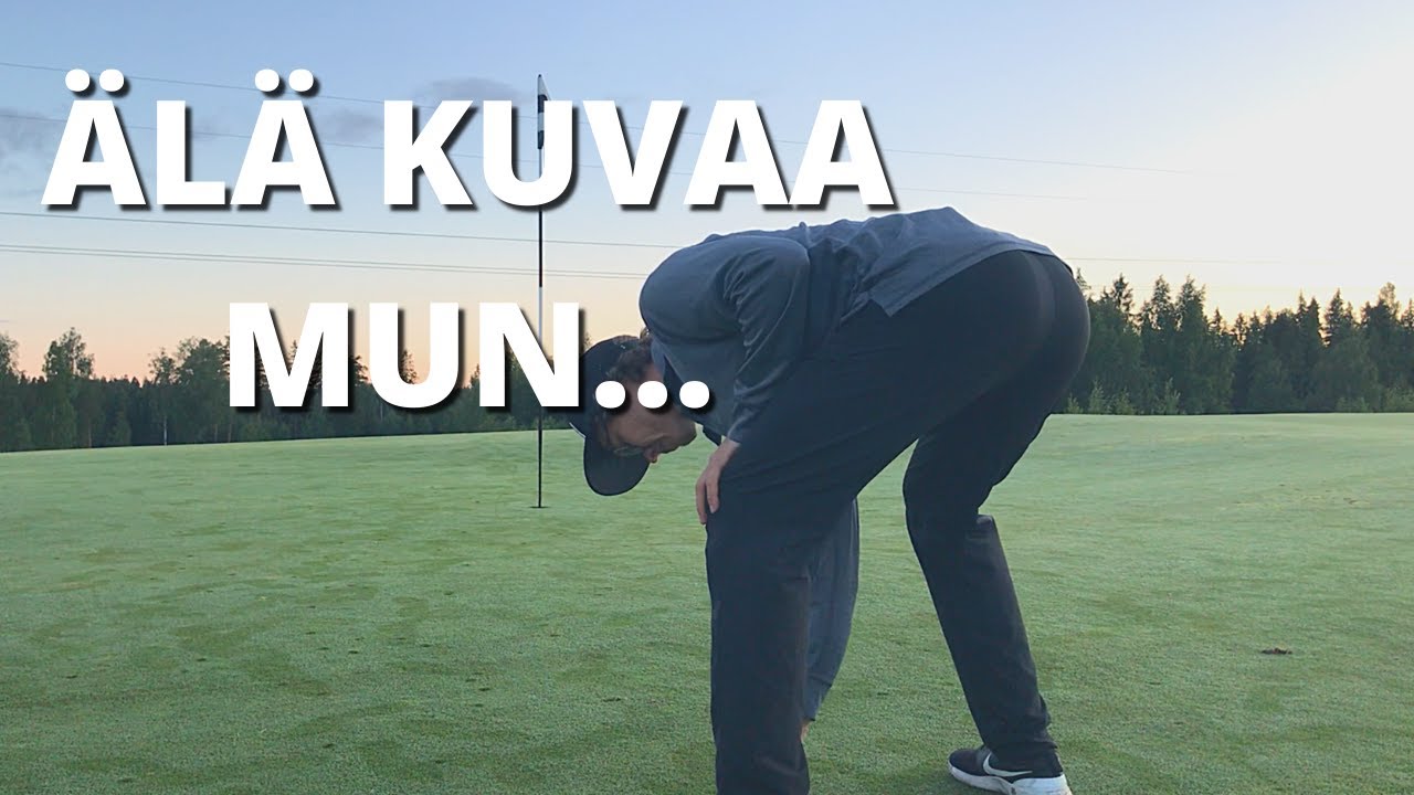 GOLF PIRKKALA- BUNKKERI JA PUSSI PERUNOITA - HIEKKAA GOLFKENGÄSSÄ?