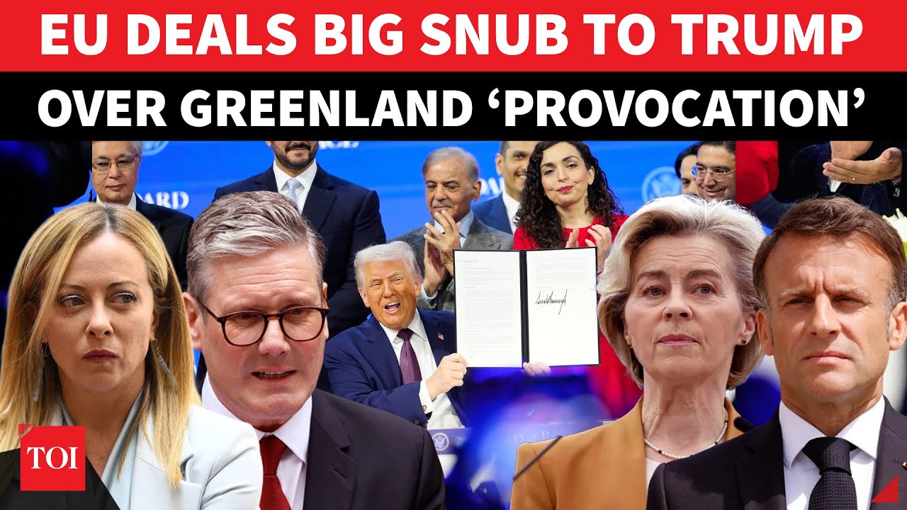Trump SNUBBED By Allies; 8 NATO Nations REJECT Trump’s Peace Board Over Greenland | Report