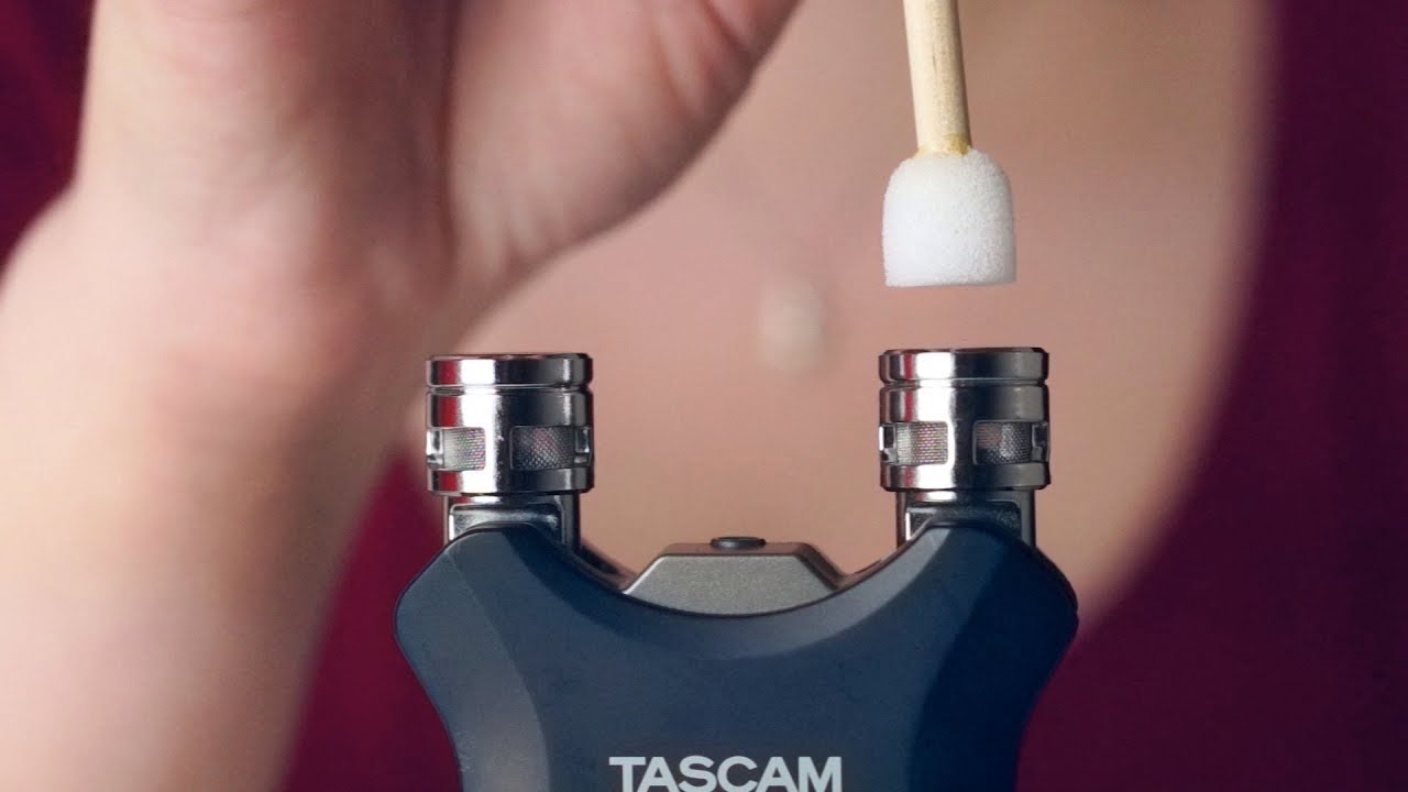 ASMR. Mic Stamping & Stippling